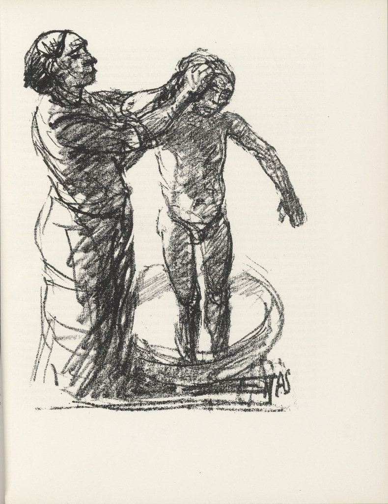 Untitled (plate, page 35) from the periodical Münchner Blätter für Dichtung und Graphik, vol. 1, no. 3 (March 1919)