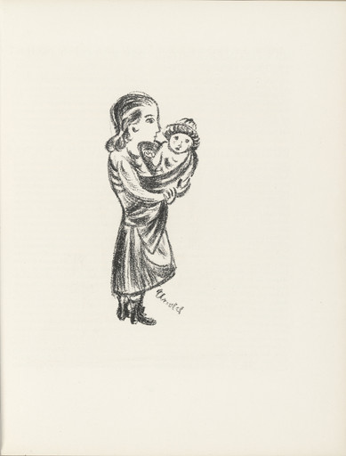 Untitled (plate, page 39) from the periodical Münchner Blätter für Dichtung und Graphik, vol. 1, no. 3 (March 1919)