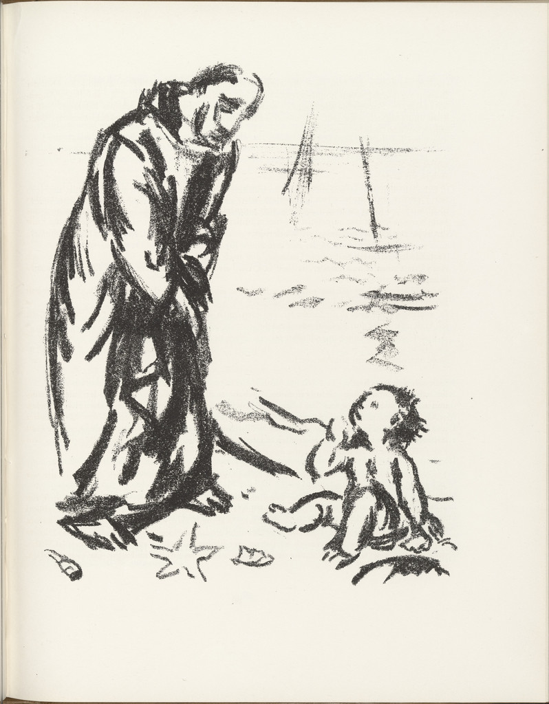 Untitled (plate, page 87) from the periodical Münchner Blätter für Dichtung und Graphik, vol. 1, no. 6 (June 1919)