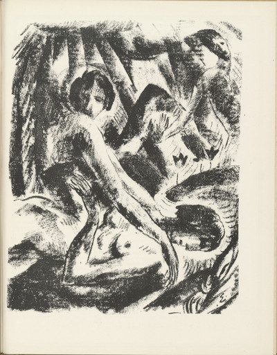 Salvation (plate, page 111) from the periodical Münchner Blätter für Dichtung und Graphik, vol. 1, no. 7 (July 1919)