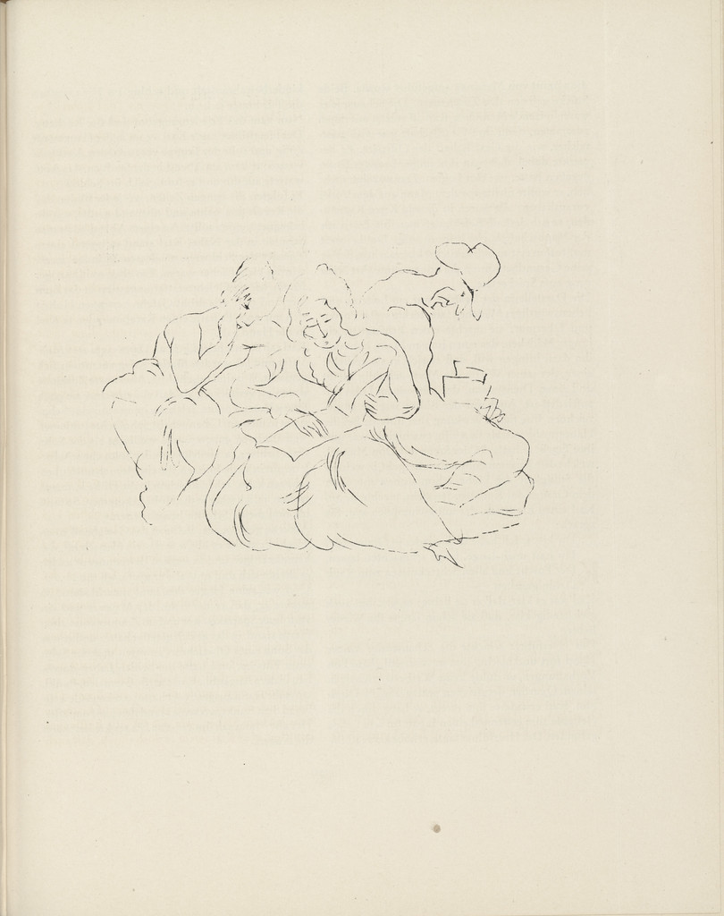 Untitled (plate, page 125) from the periodical Münchner Blätter für Dichtung und Graphik, vol. 1, no. 8 (August 1919)