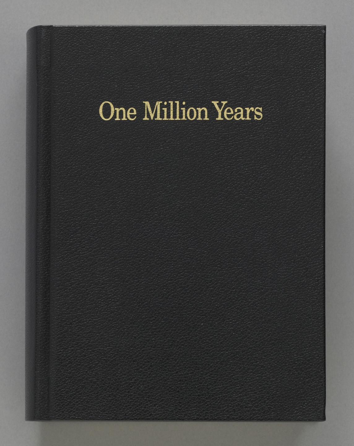 On Kawara. One Million Years. 1999