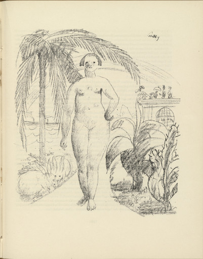 Untitled (plate, page 177) from the periodical Münchner Blätter für Dichtung und Graphik, vol. 1, no. 11/12 (December 1919)