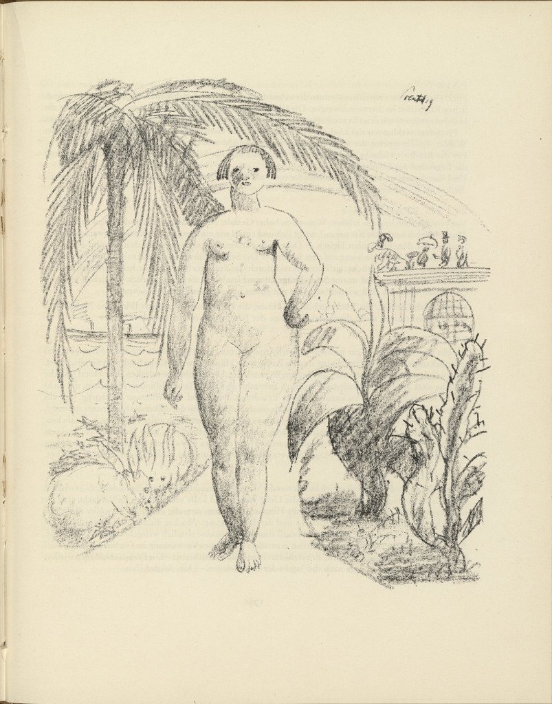 Untitled (plate, page 177) from the periodical Münchner Blätter für Dichtung und Graphik, vol. 1, no. 11/12 (December 1919)