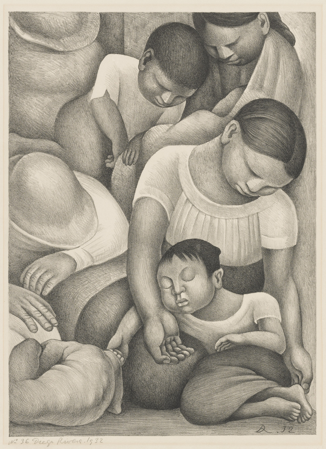 Diego Rivera. Sleep (El Sueño). 1932