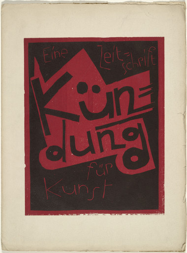 Kündung. Eine Zeitschrift für Kunst