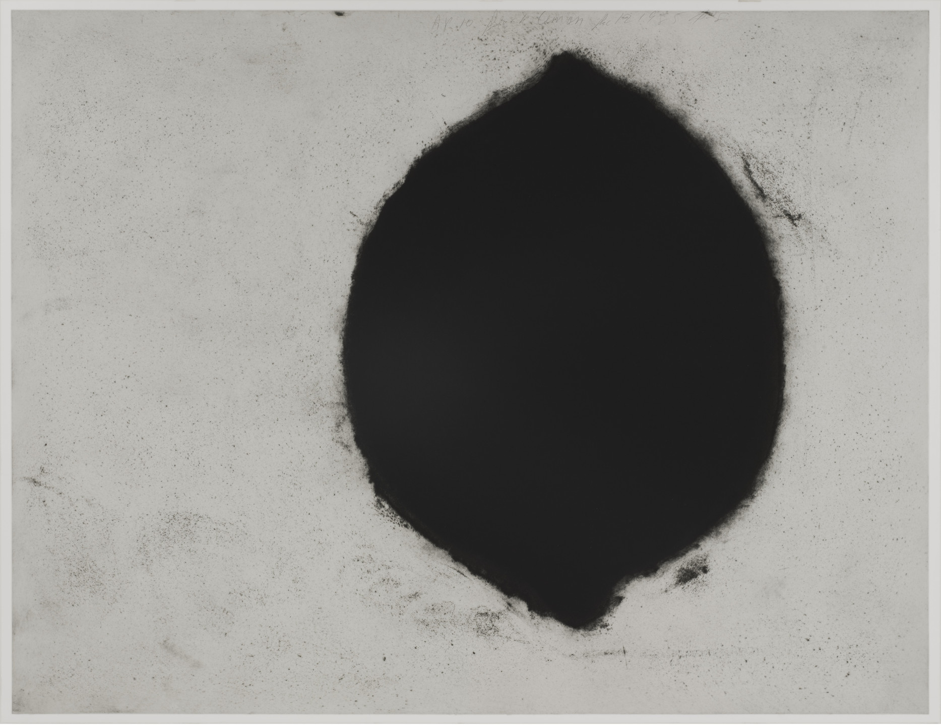 Donald Sultan. Black Lemons. 1984-85 | MoMA