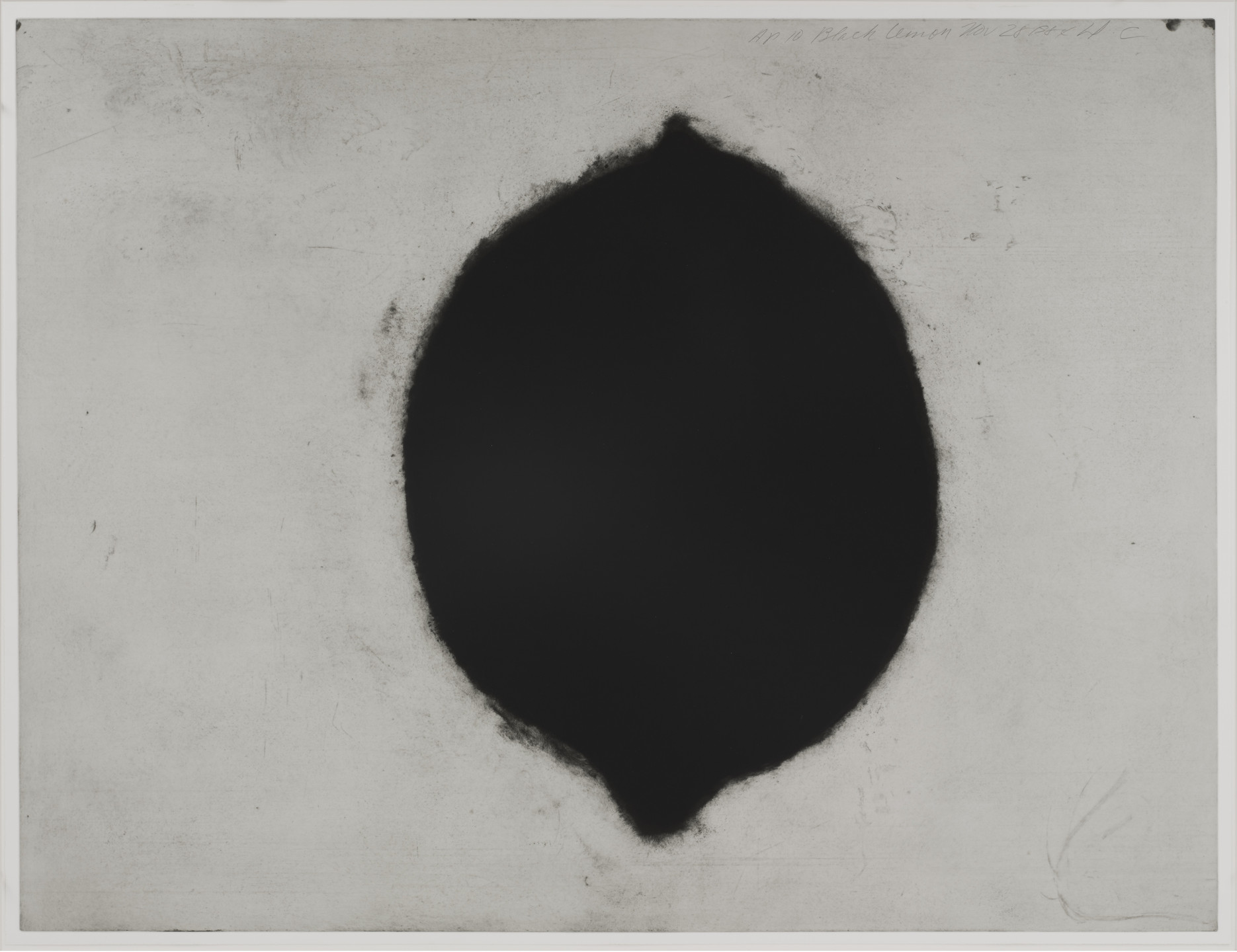 Donald Sultan. Black Lemons. 1984-85 | MoMA