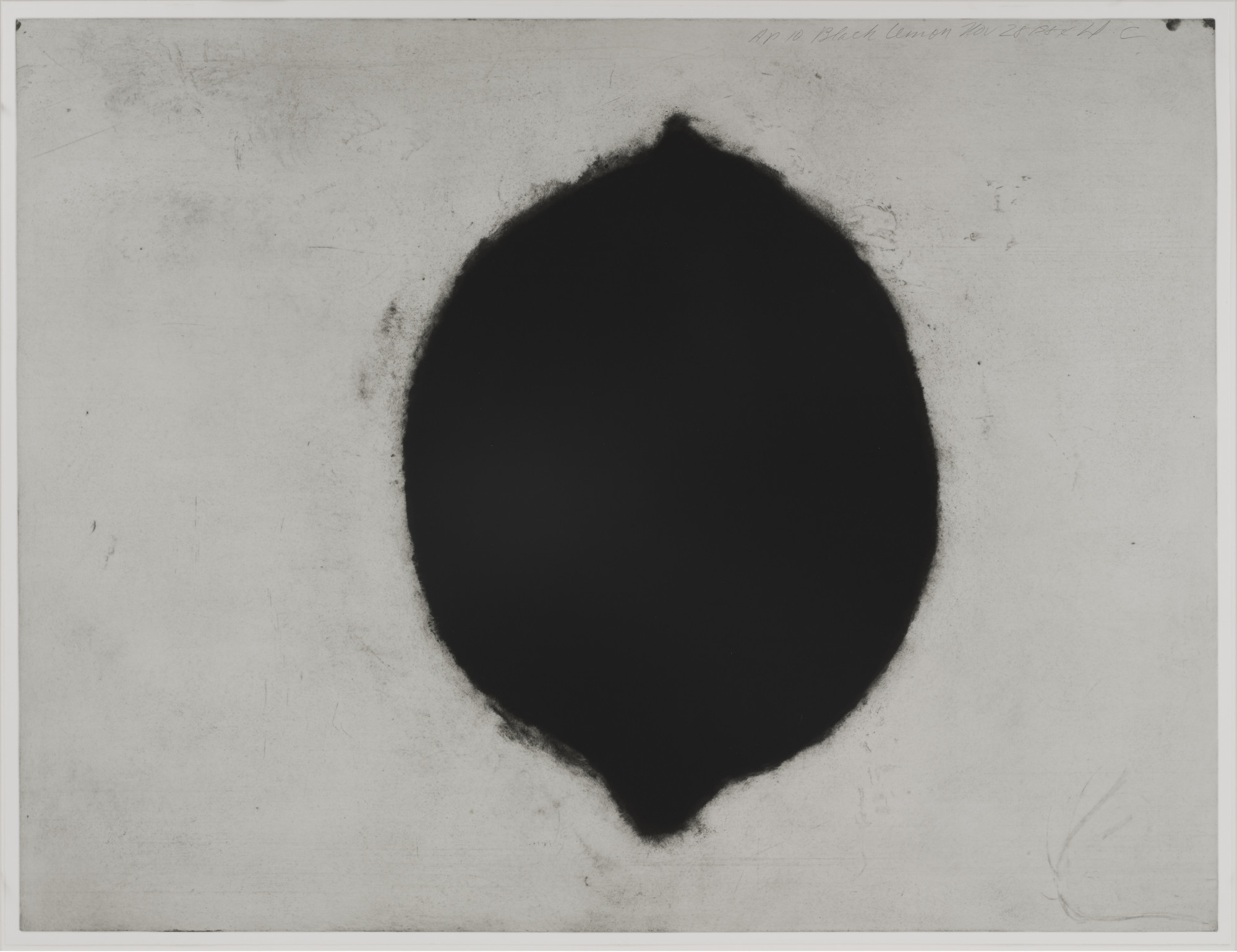Donald Sultan. Black Lemons. 1984-85 | MoMA