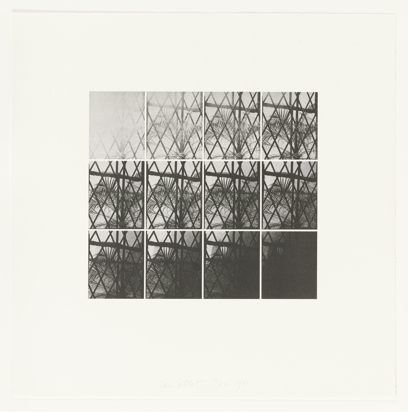 Jan Dibbets　ヤン・ディベッツ Jan Dibbets. Untitled. 1971 | MoMA