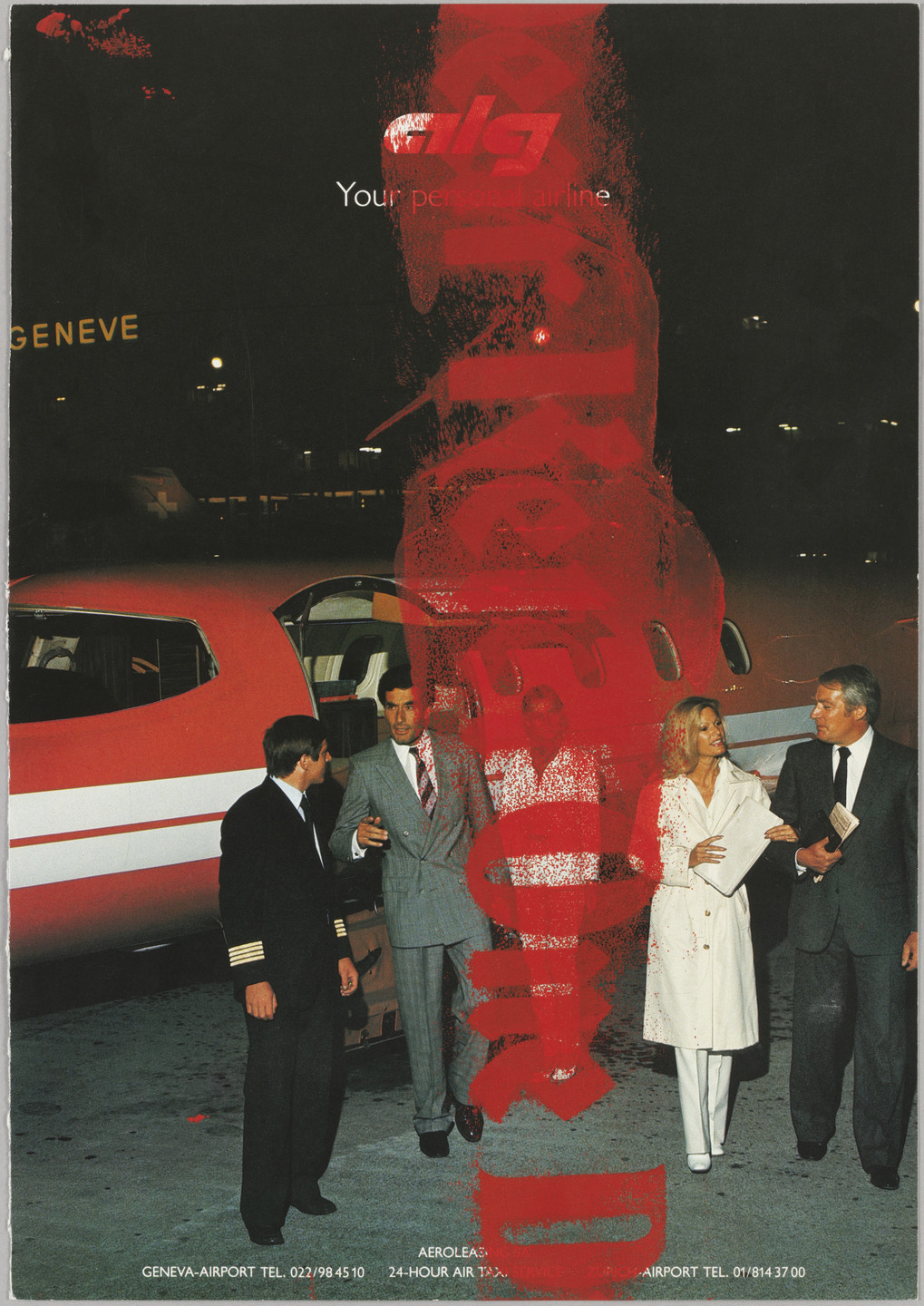 Kelley Walker, Wade Guyton, Guyton\Walker. Untitled (Genève). (2004)