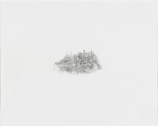 Randall Sellers. Untitled (layered cityscape)