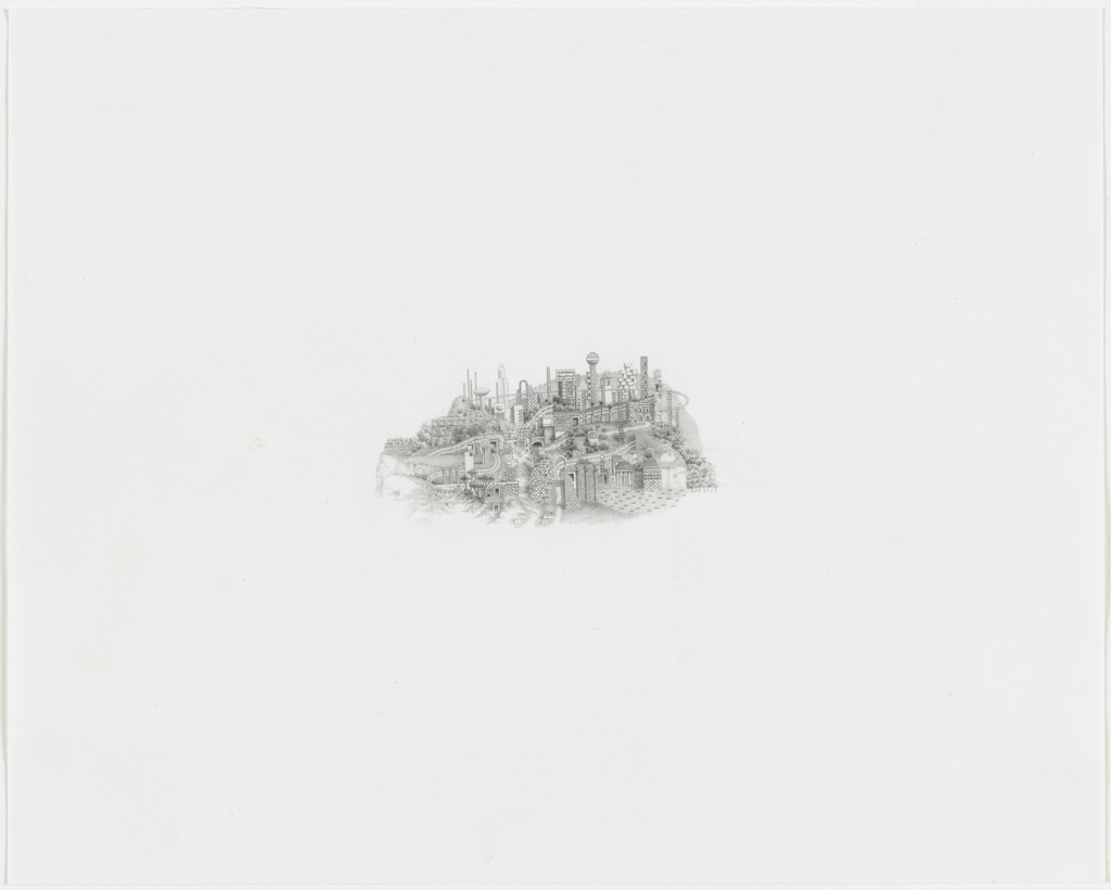Untitled (layered cityscape)