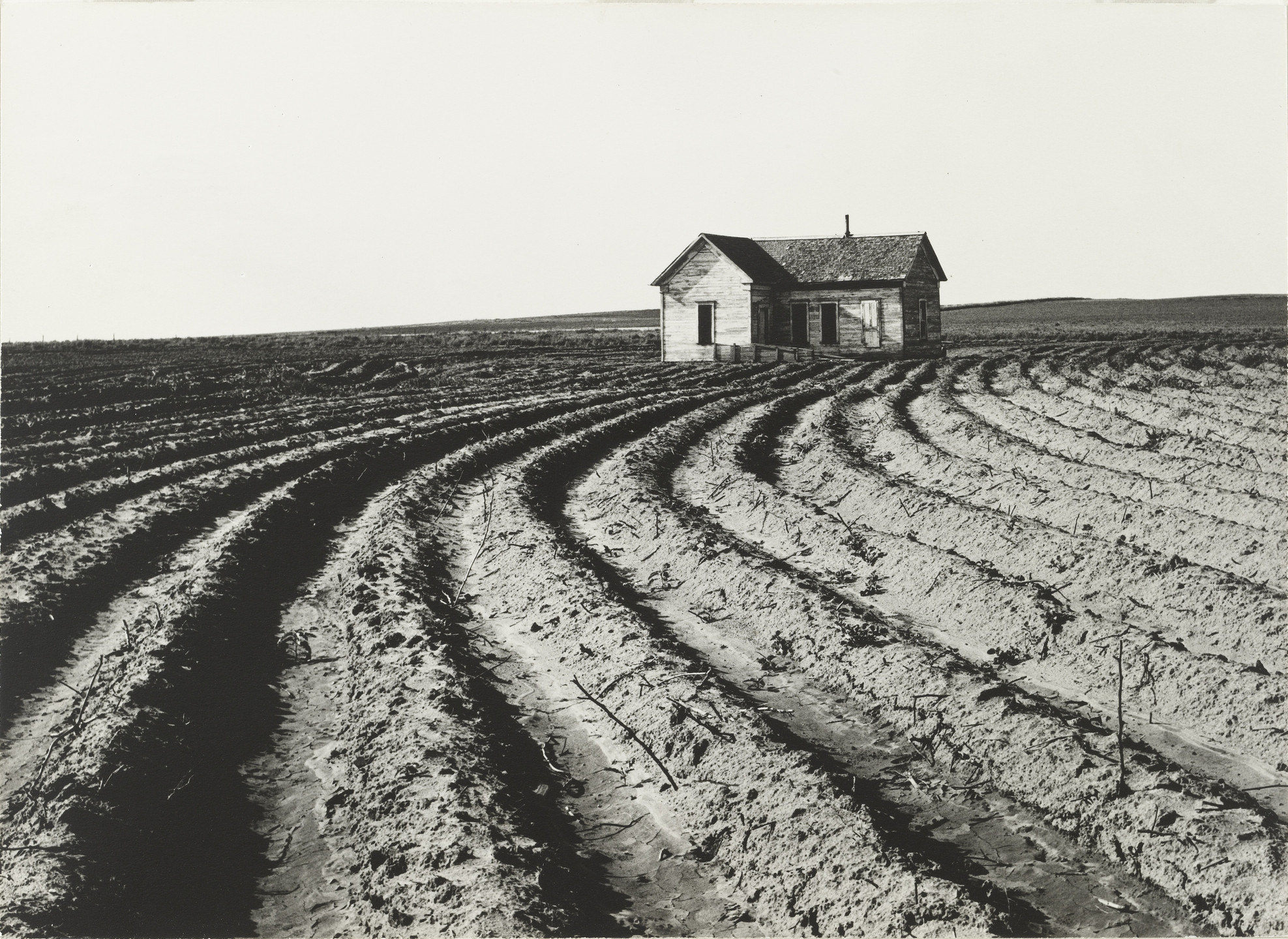 Dorothea Lange. Tractored Out, Childress County, Texas. June 1938
