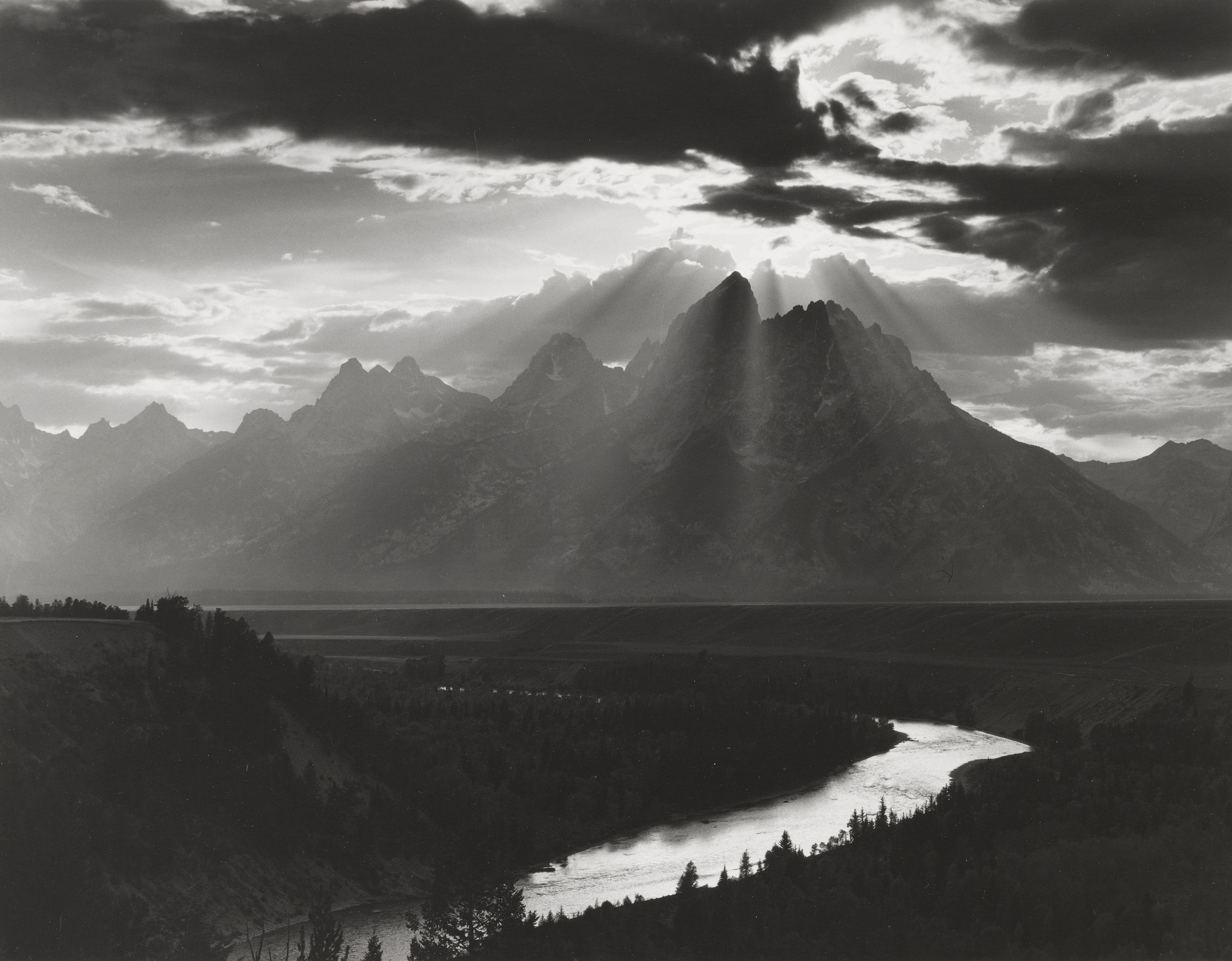 Minor White. Grand Teton National Park, Wyoming. 1959