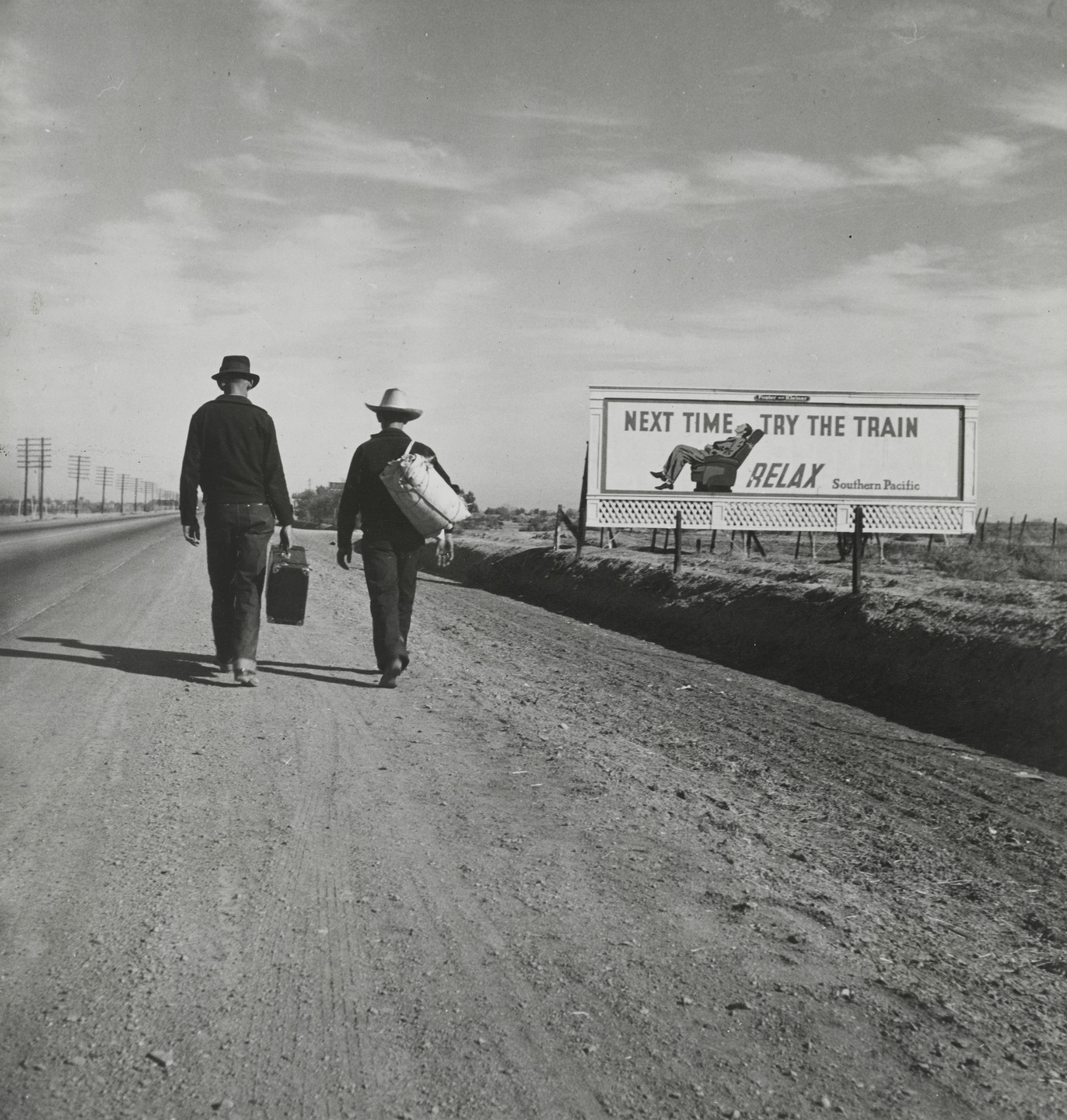 Dorothea Lange. On the Road to Los Angeles, California. March 1937