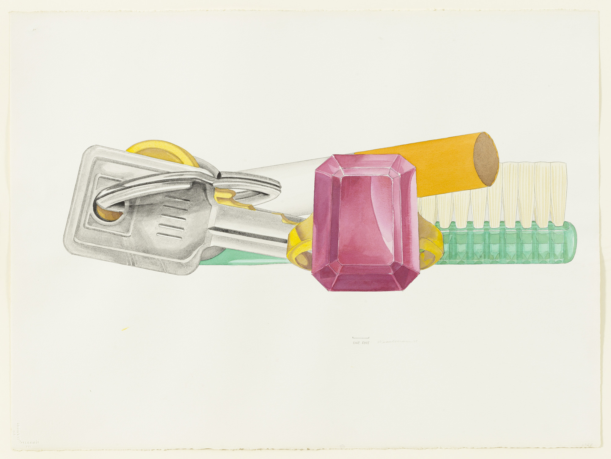 Tom Wesselmann. Study for Still Life, 61