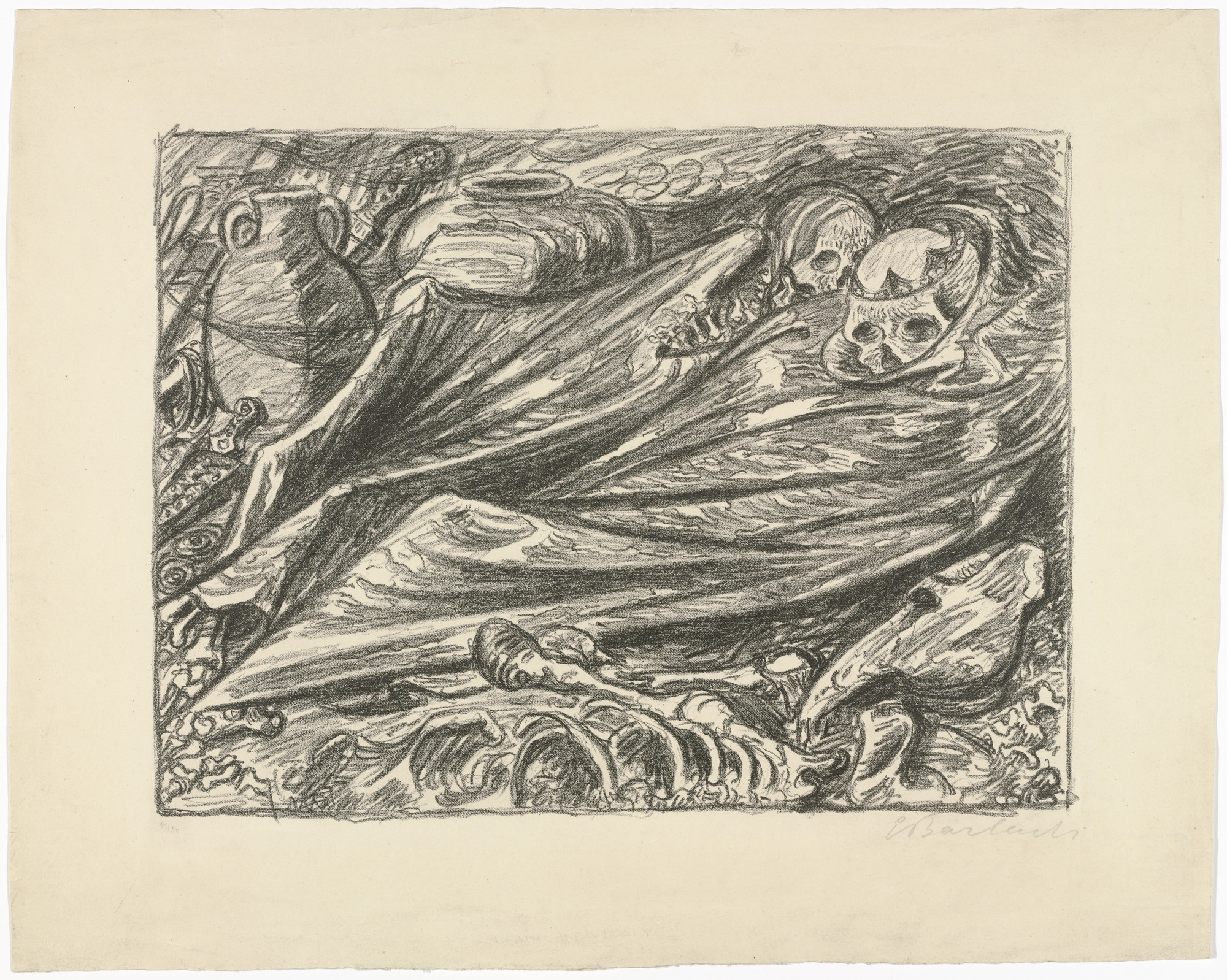 Ernst Barlach. King's Grave (Königsgrab)