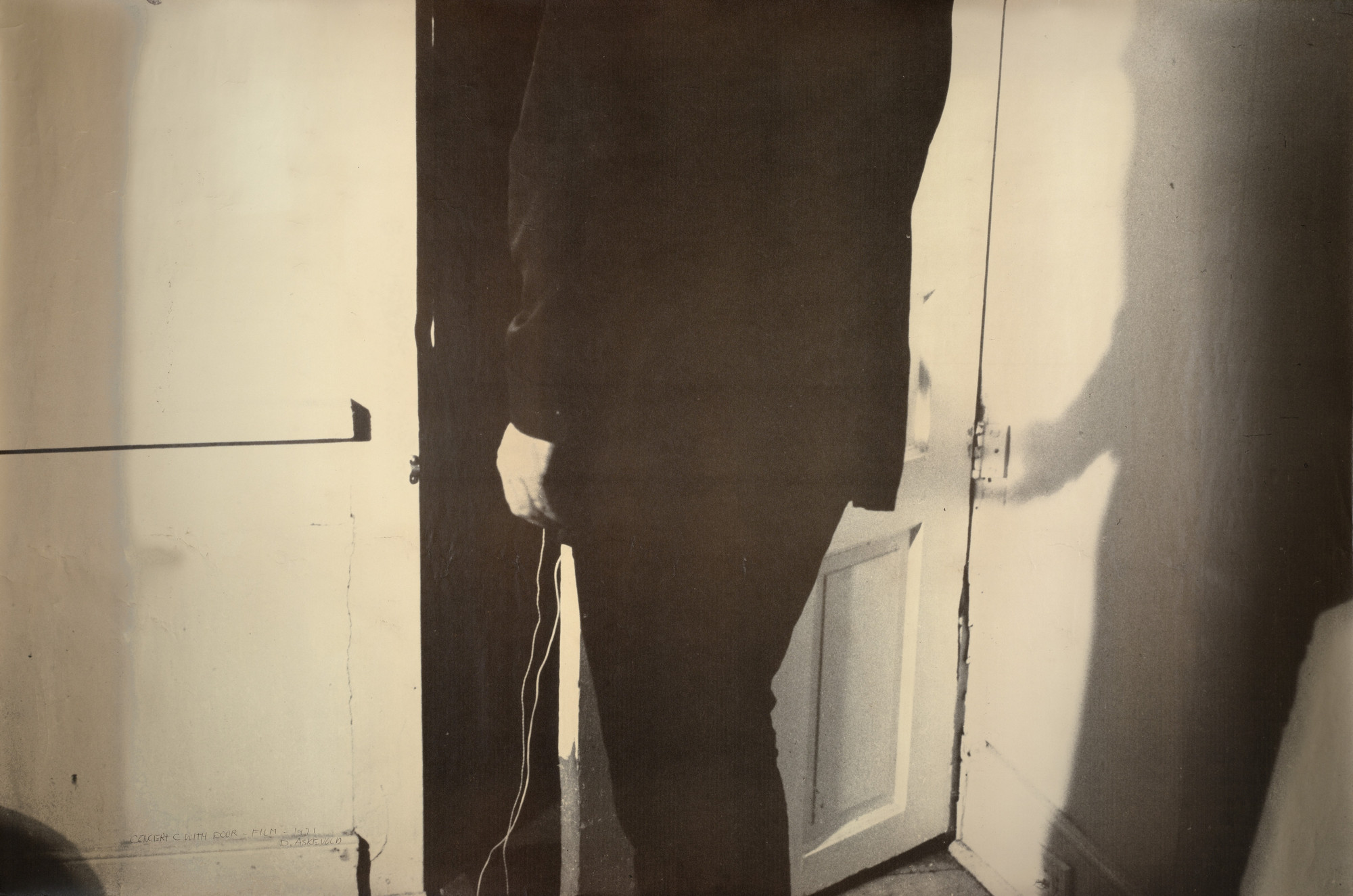 David Askevold. Concert C with Door. 1971