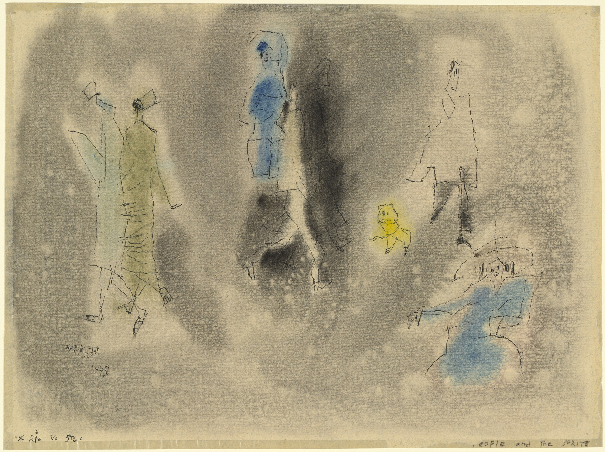 Lyonel Feininger. People and the Sprite