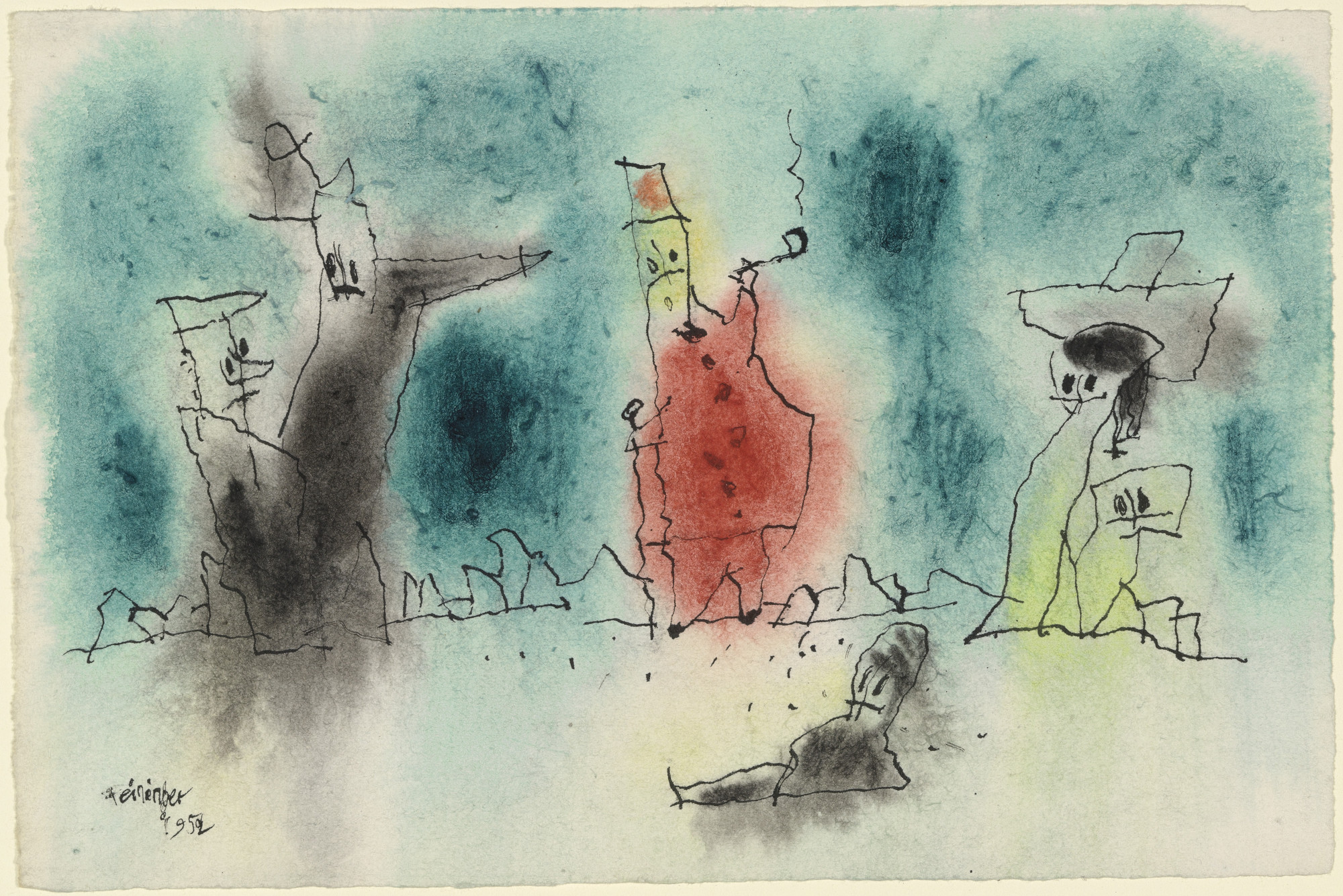 Lyonel Feininger. Untitled