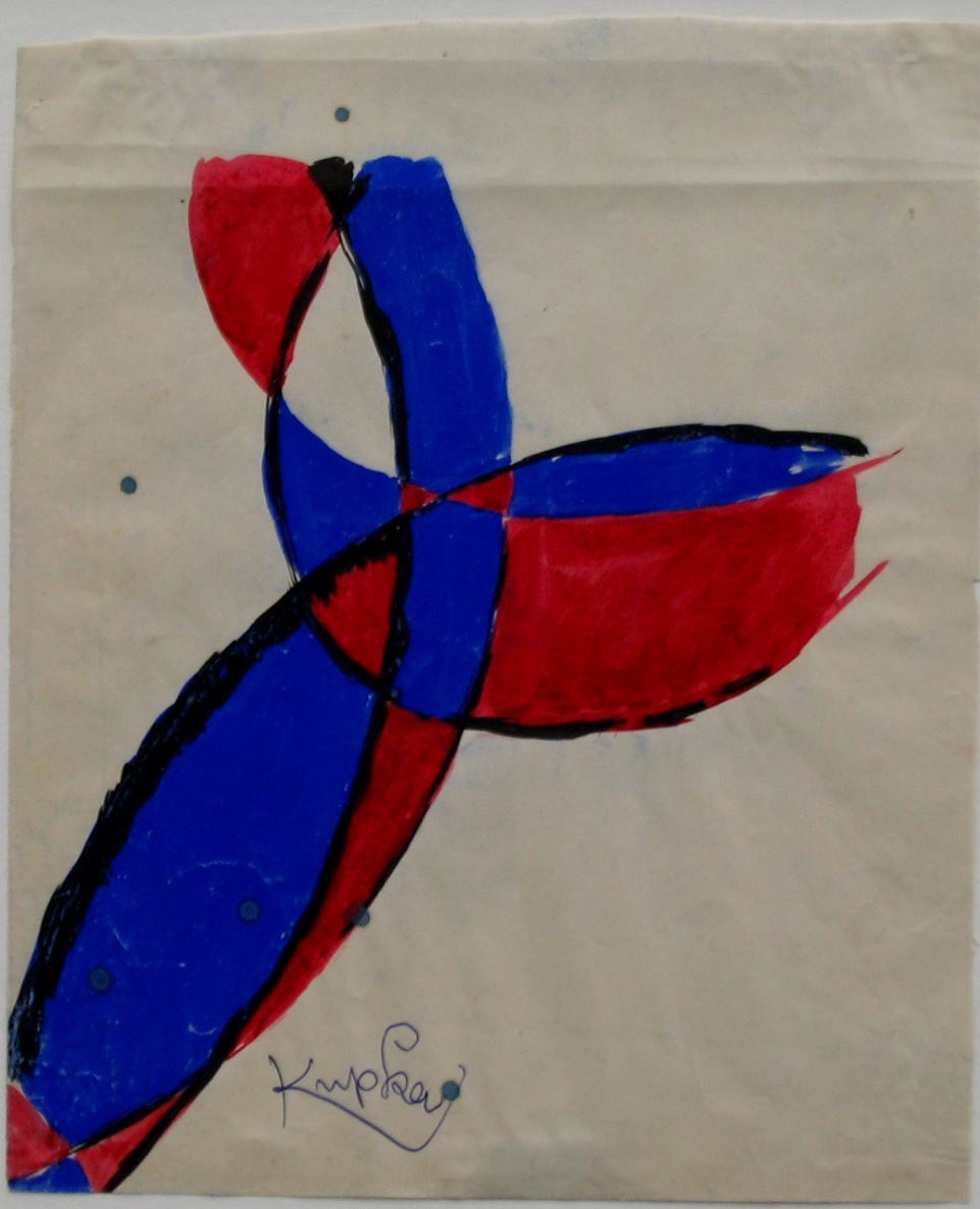 František Kupka. Amorpha: Fugue in Two Colors