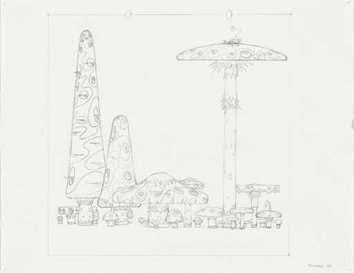 Drawing for 'Dream of Opposite World'