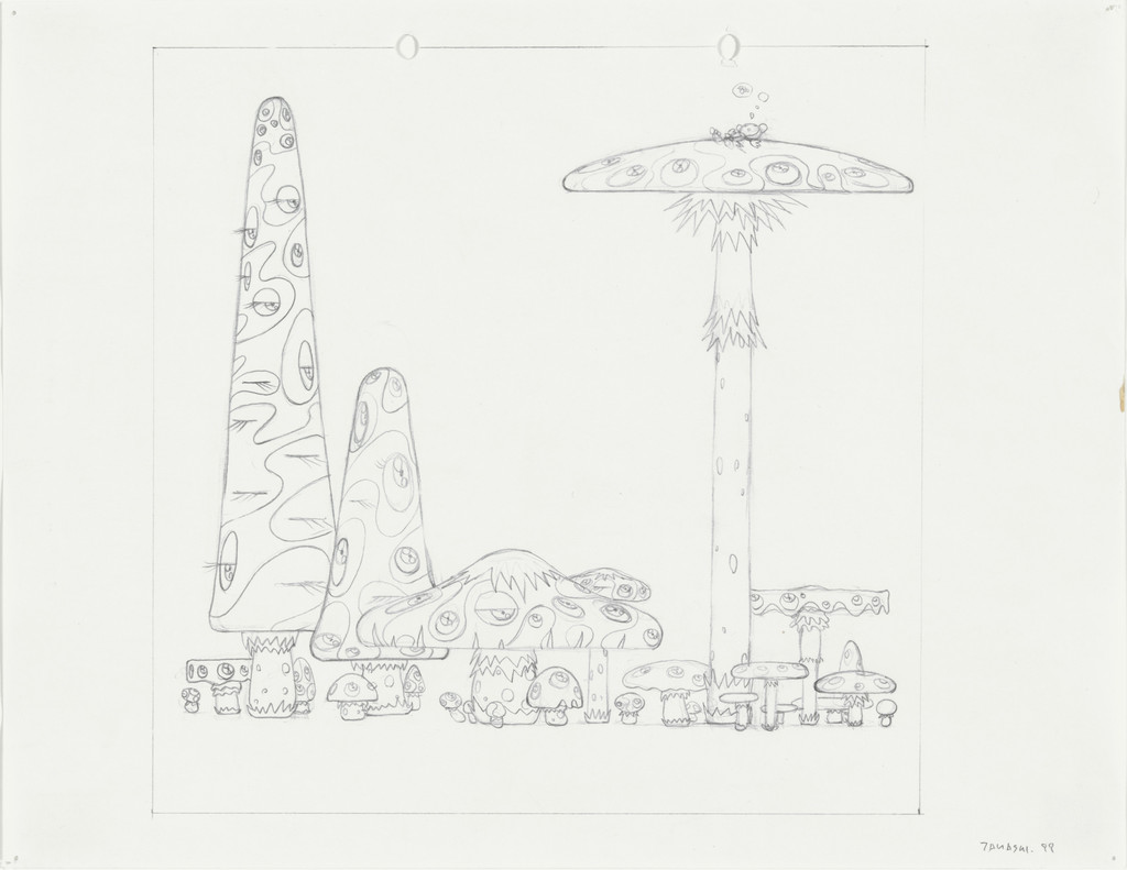Drawing for 'Dream of Opposite World'
