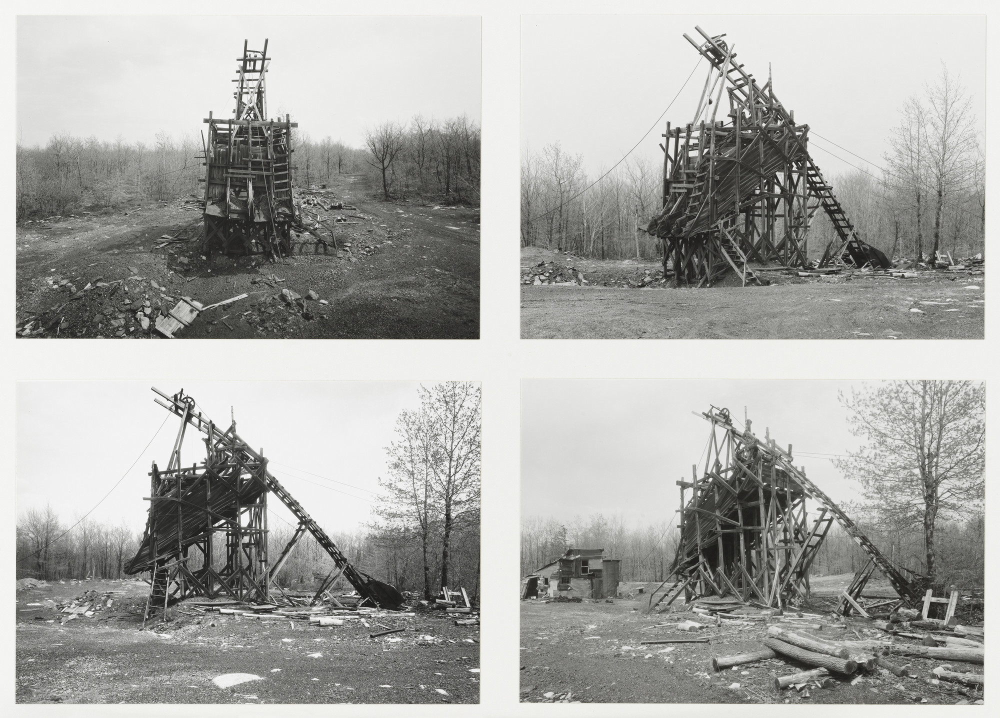 Bernd Becher, Hilla Becher. Coal Tipple, Goodspring, Pennsylvania. 1975