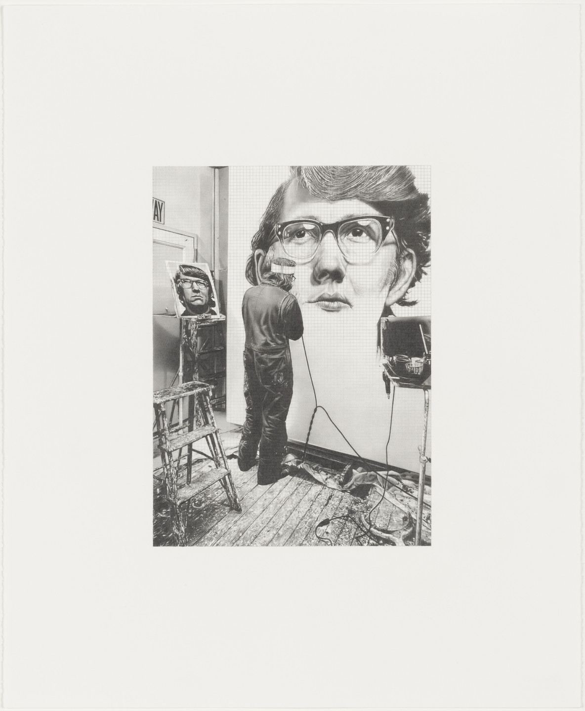 Dan Fischer. Chuck Close. (2003)