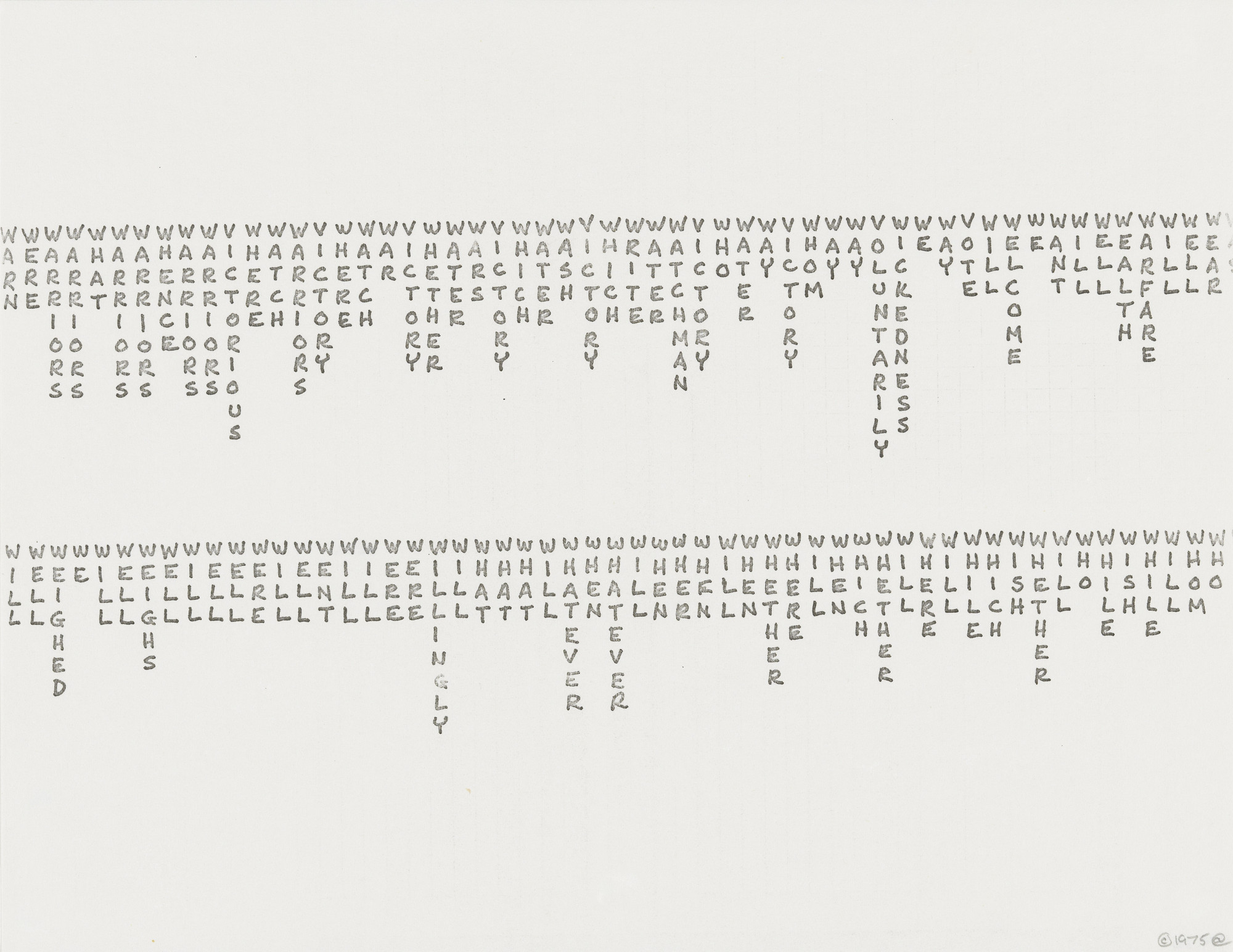 Carl Andre. wwwwwwvwwwwwwwwwwv...