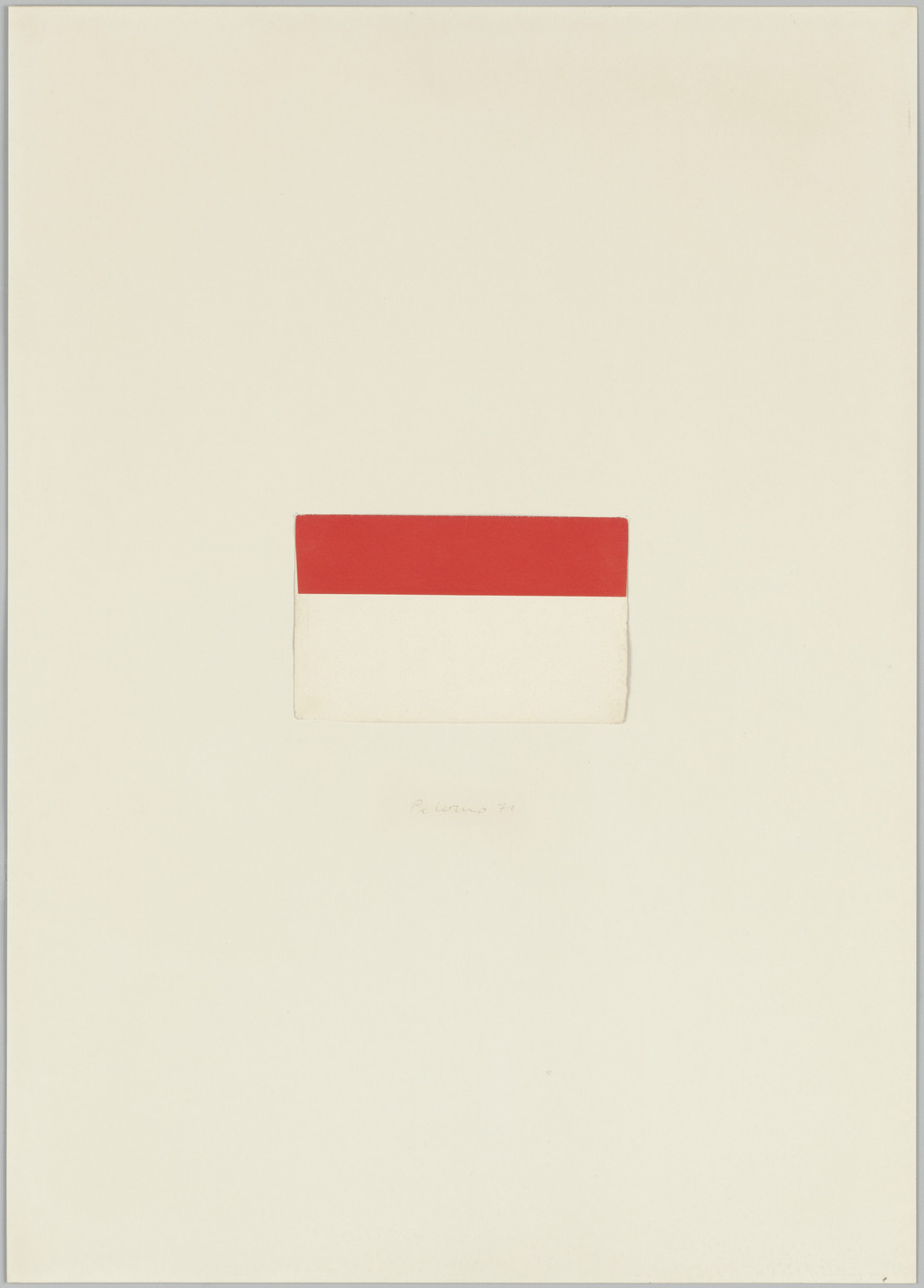 Blinky Palermo. Untitled. 1971
