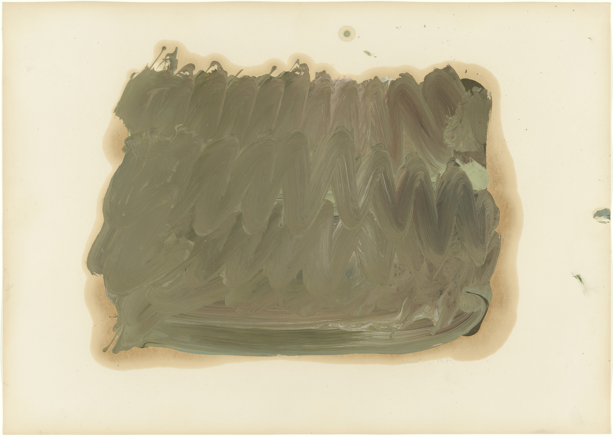 Gerhard Richter. Study for Parkstück. 1971