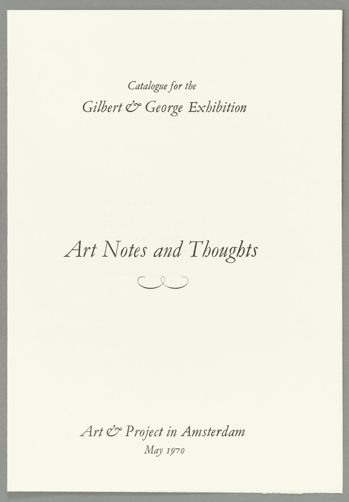 Art Notes and Thoughts