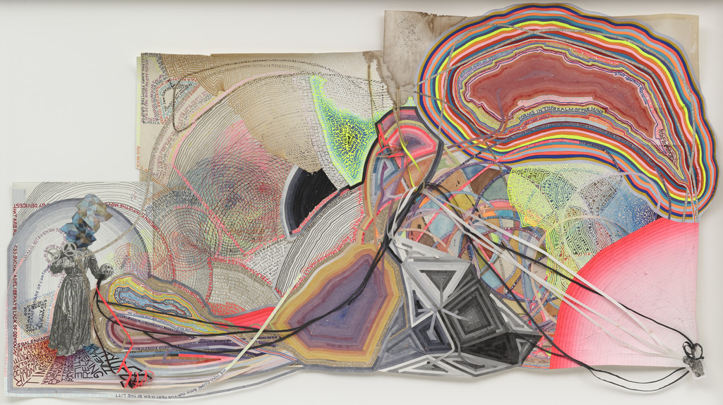 Taxi Drawing, Paul Sietsema, 2003