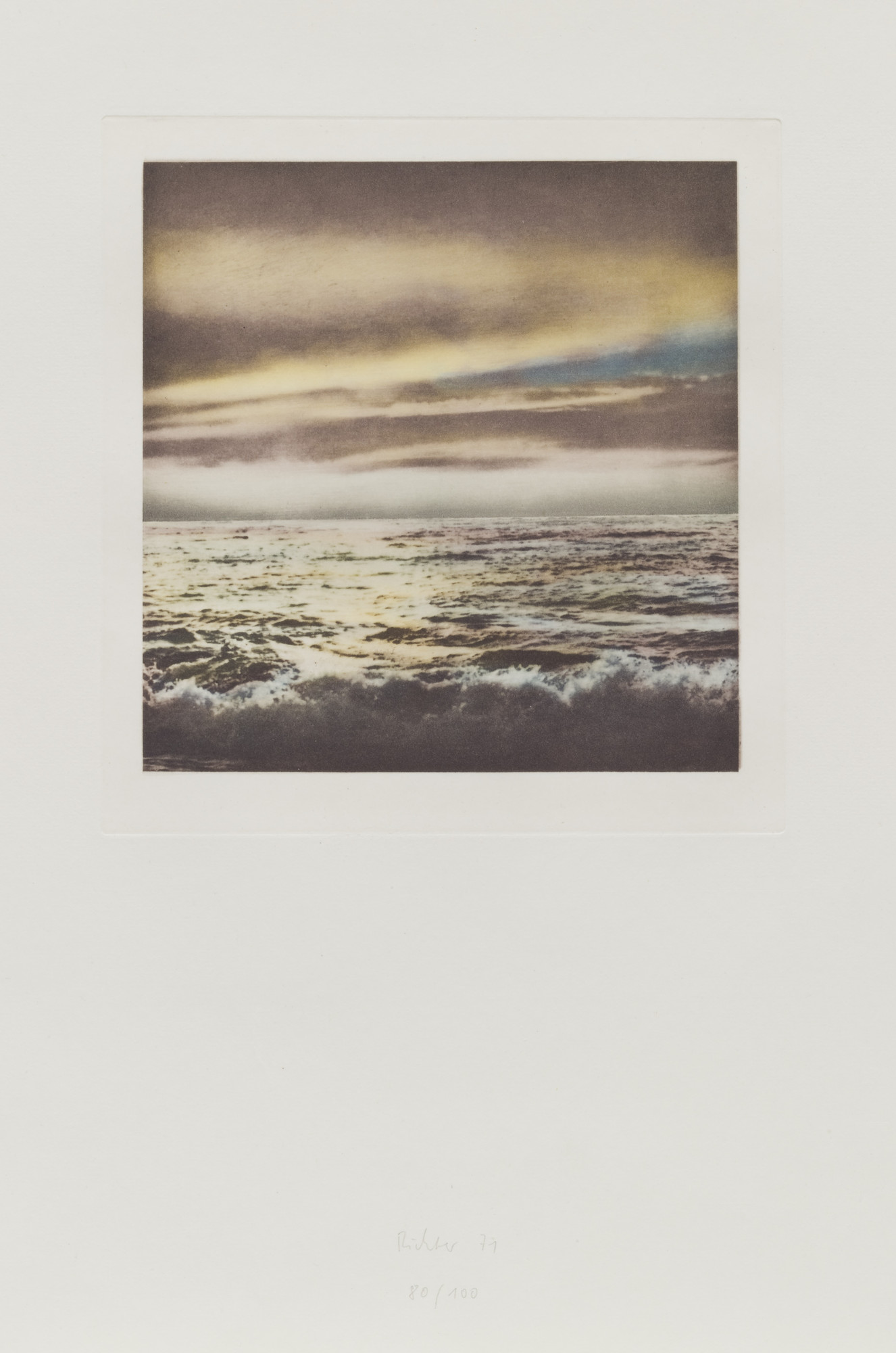 Gerhard Richter. Sea Landscape