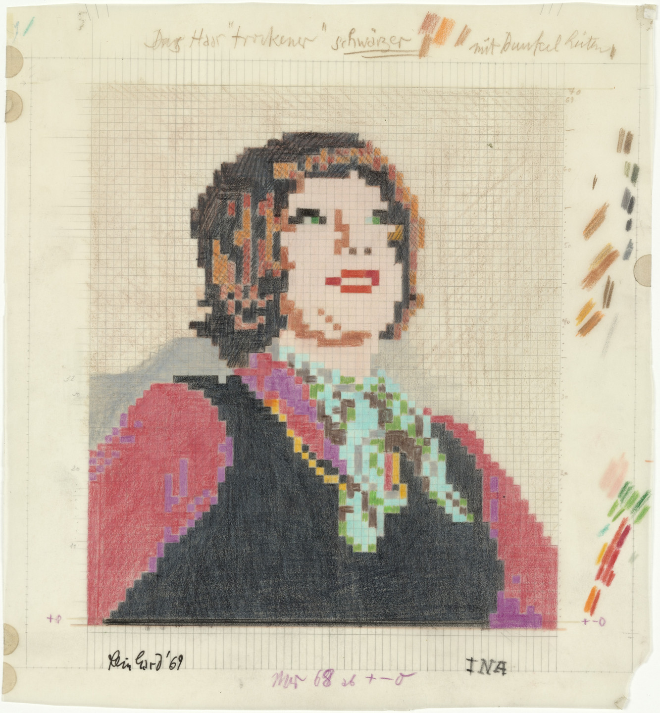 Reinhard Voigt. Study for Ina. 1969