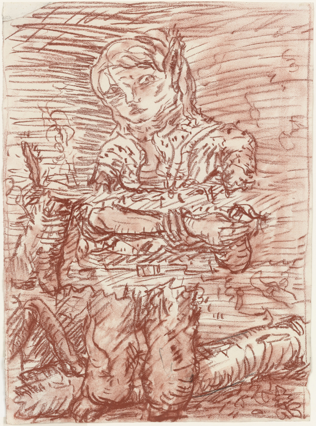Georg Baselitz. Waldarbeiter. 1966