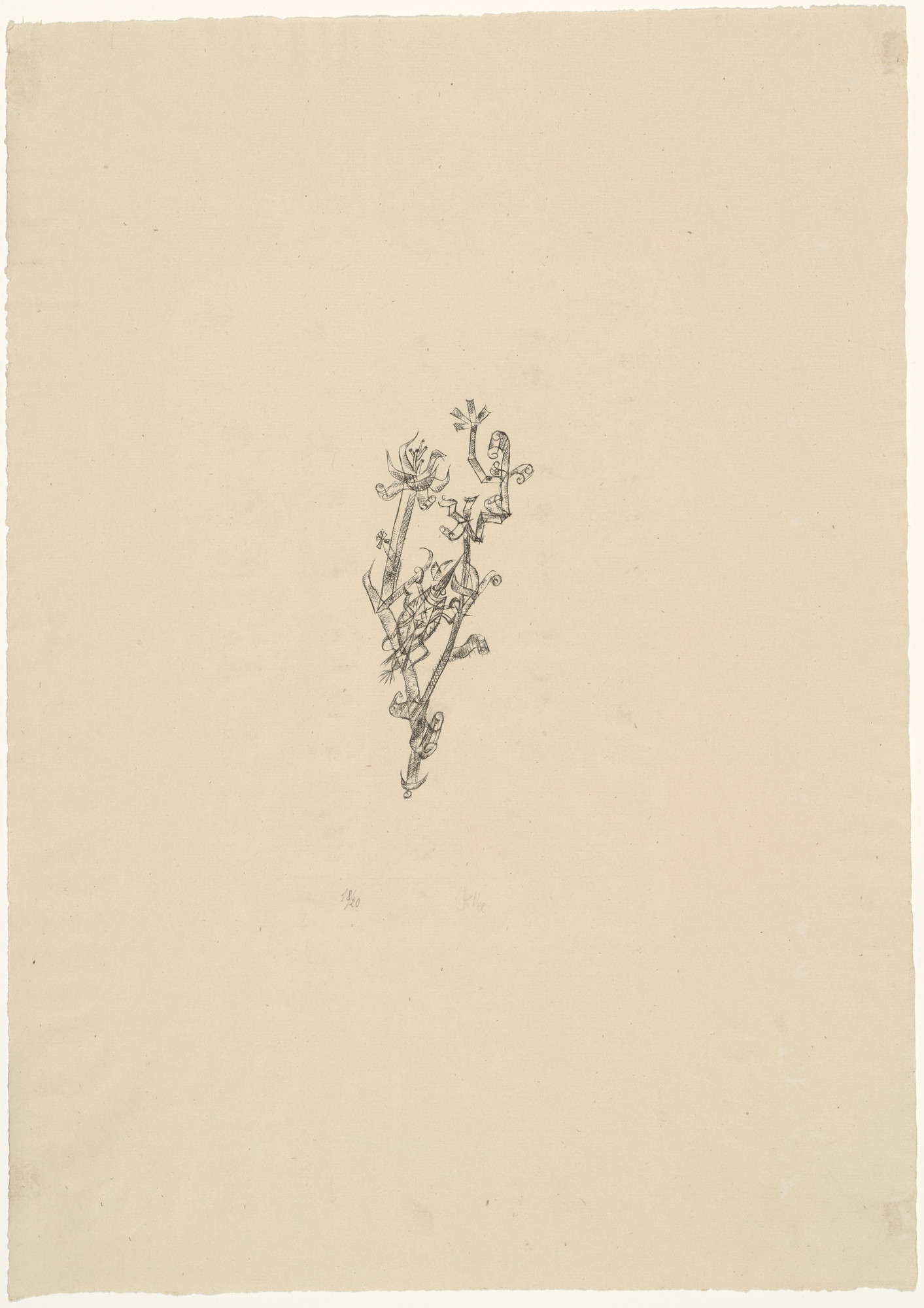 Paul Klee. Giant Aphid (Riesenblattlaus)