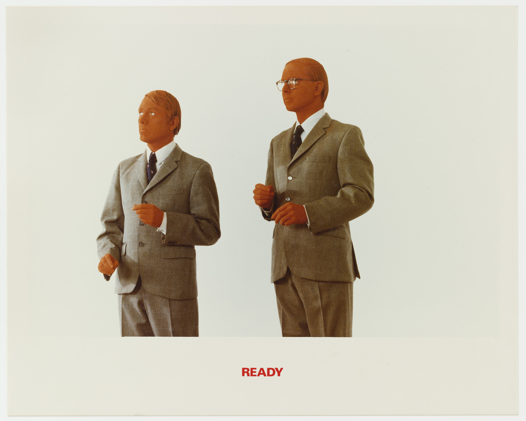 Gilbert &amp; George. Ready. 1975