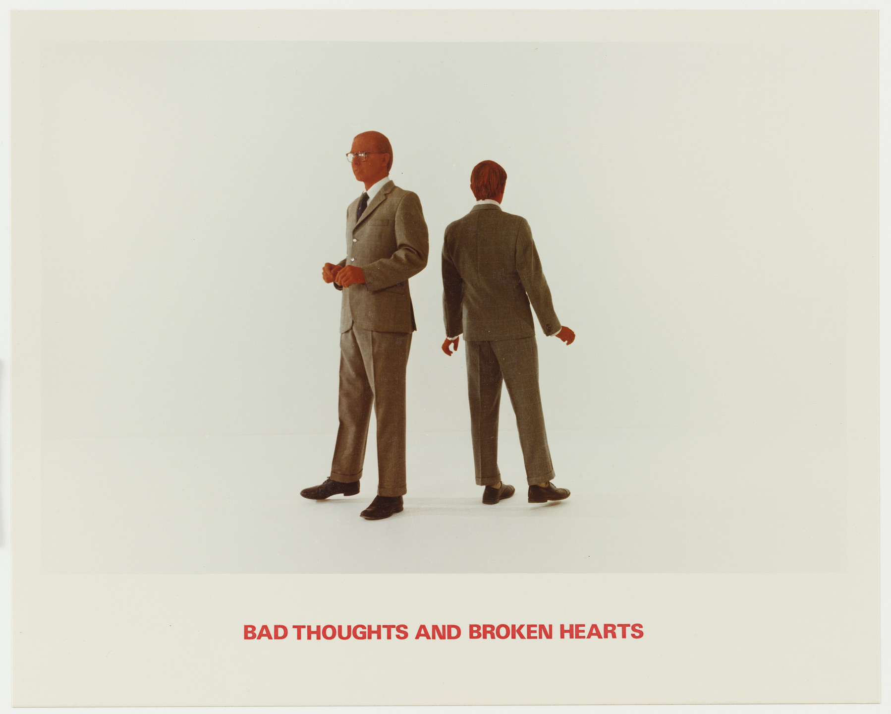 Gilbert &amp; George. Bad Thoughts and Broken Hearts. 1975
