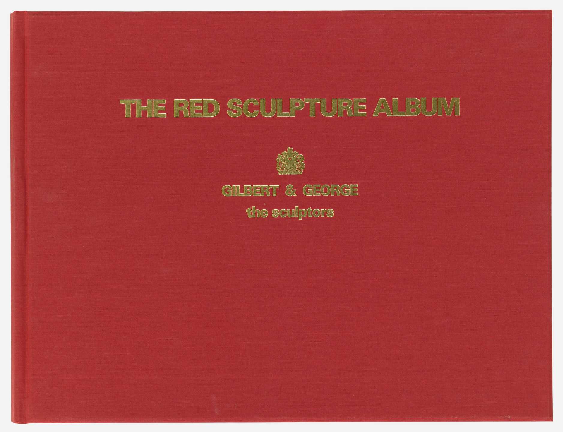 Gilbert &amp; George. The Red Sculpture Album. 1975