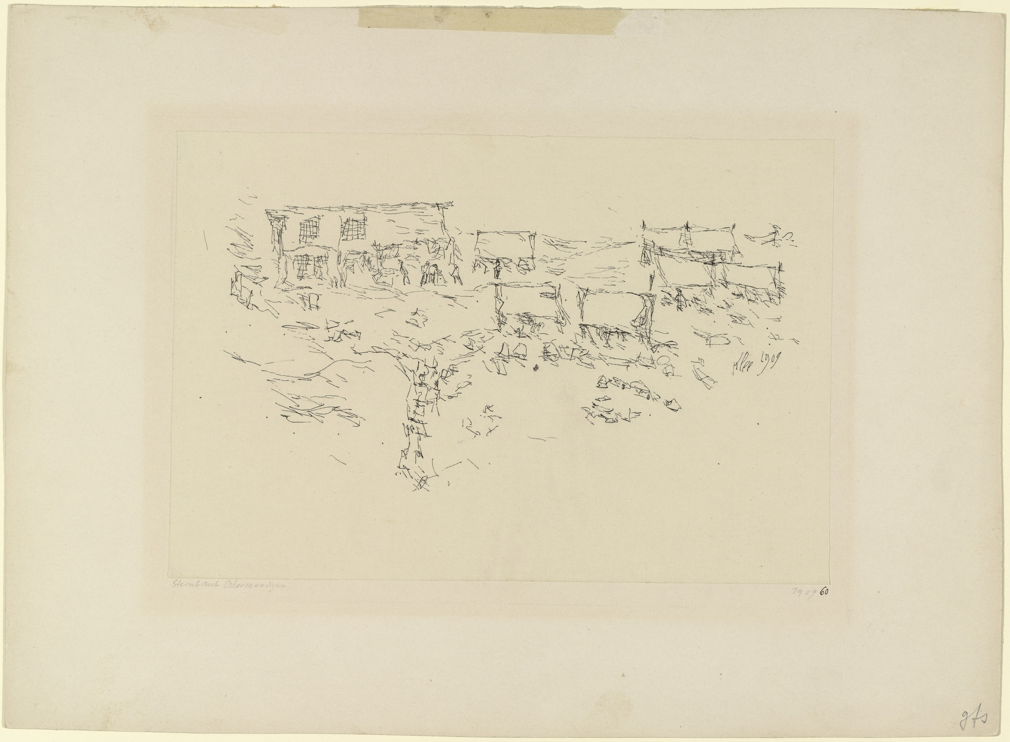 Paul Klee. Quarry at Ostermundigen (Steinbruch Ostermundigen