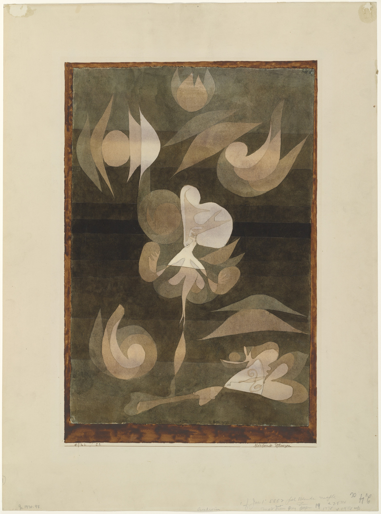 ネット公式店 ≪ パウル クレー ≫ リトグラフ DIE PFLANZE ALS ネット公式店 ≪ パウル クレー ≫ リトグラフ DIE PFLANZE ALS