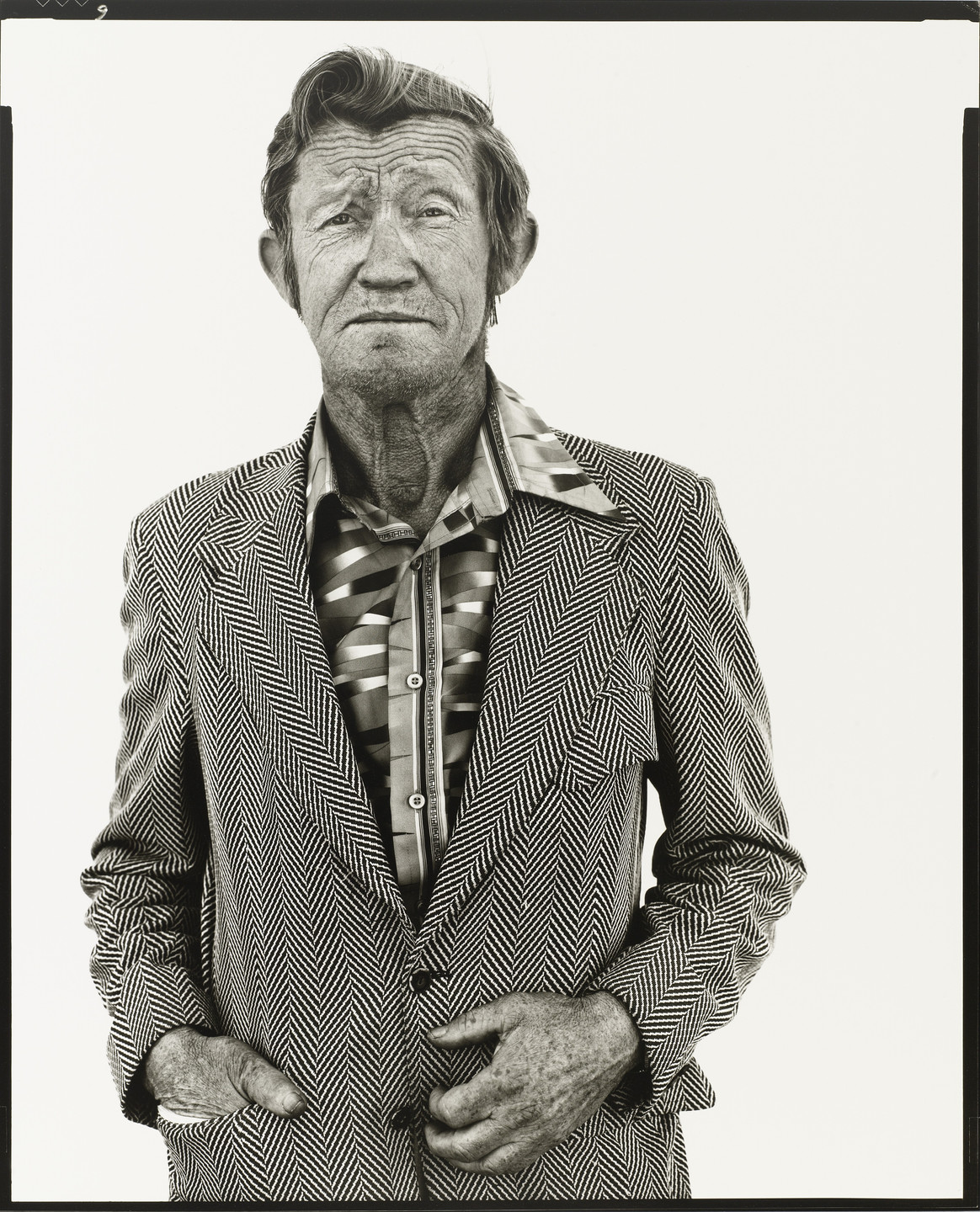Richard Avedon. Carl Hoefert, unemployed black jack dealer, Reno, Nevada, August 30, 1983. 1983