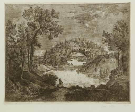 Alexander Brodsky, Ilya Utkin. Town Bridge. 1984, printed 1990 | MoMA
