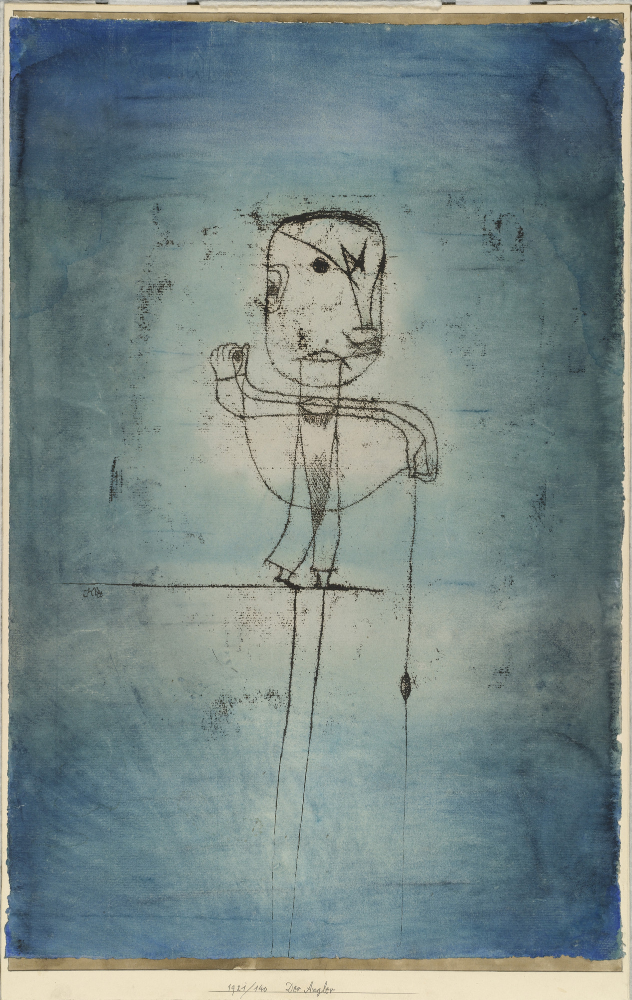 Paul Klee. The Angler (Der Angler). 1921 | MoMA