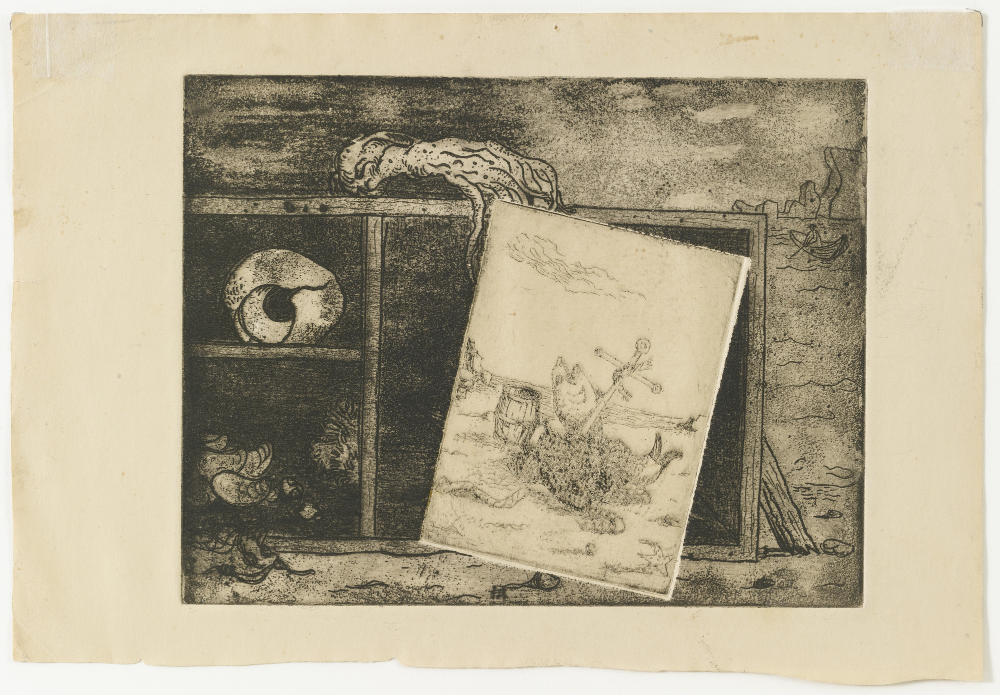 Adolph Gottlieb. Montage. c. 1944
