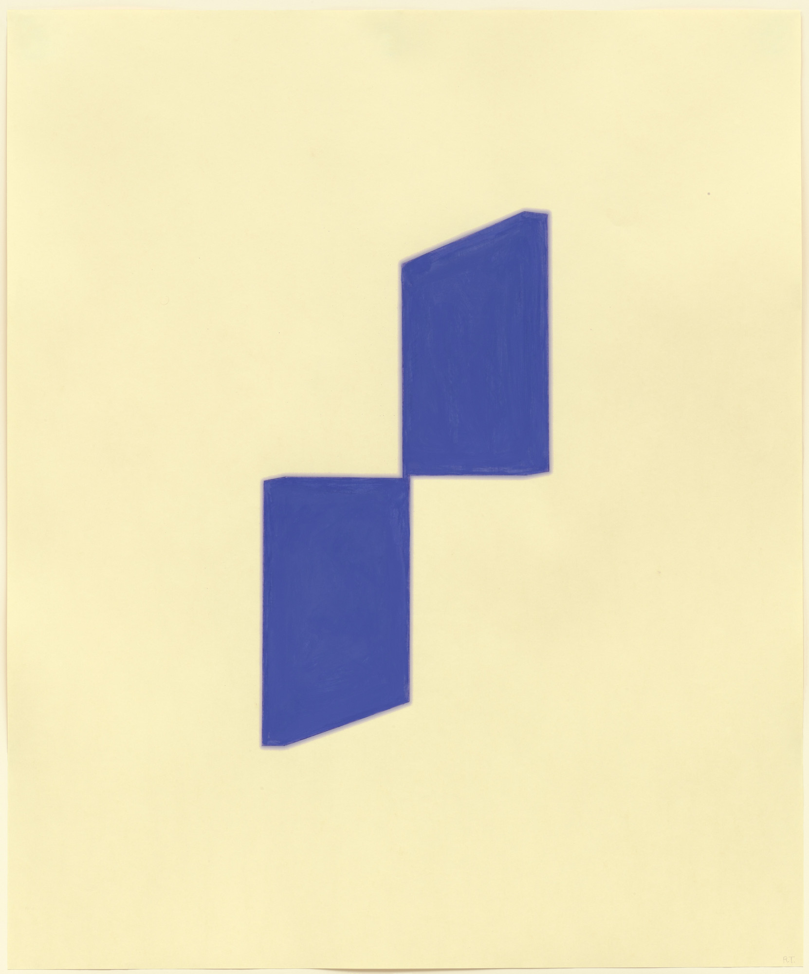 Robert Therrien. No Title (blue dutch door)