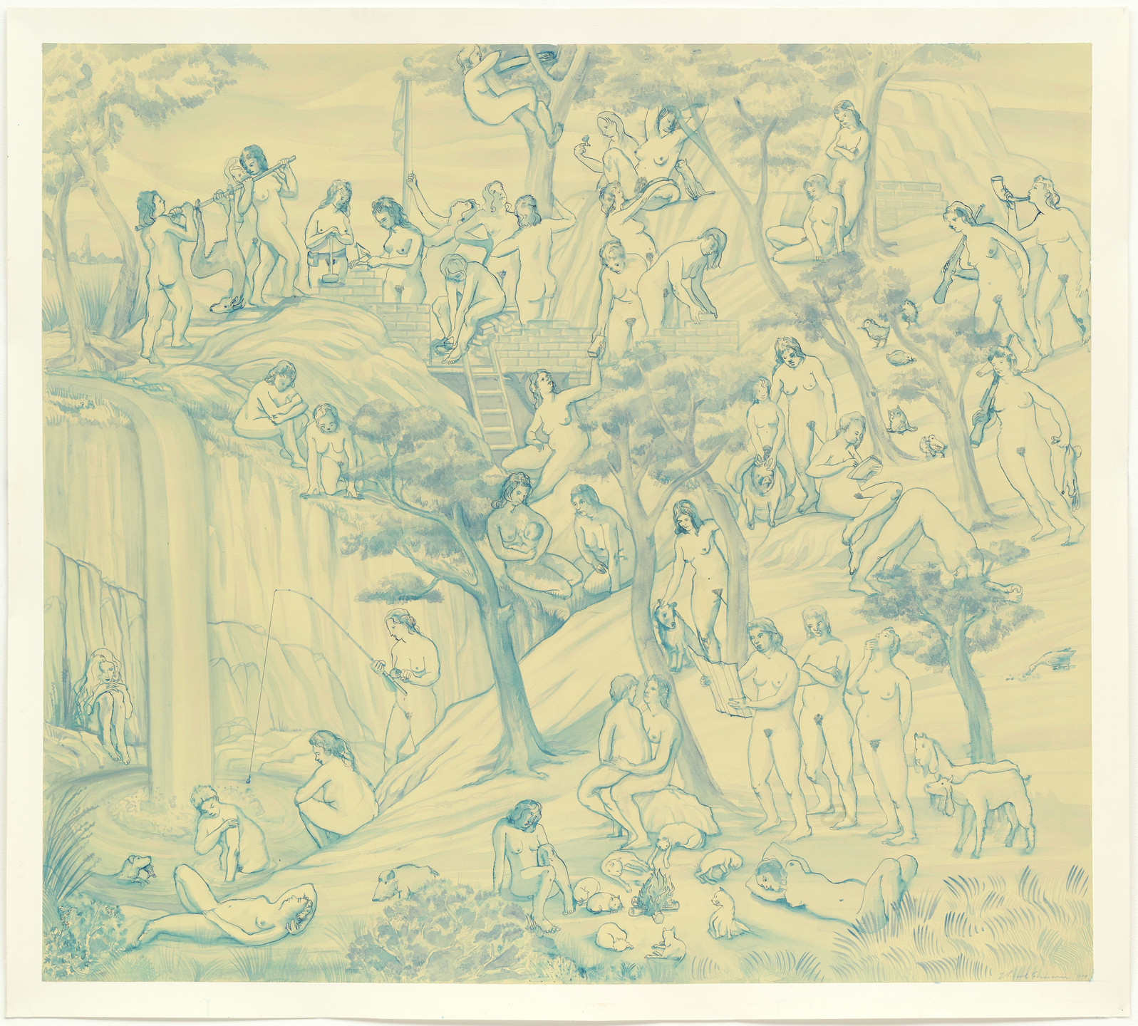 Nicole Eisenman. Raging Brook Farm. 2004